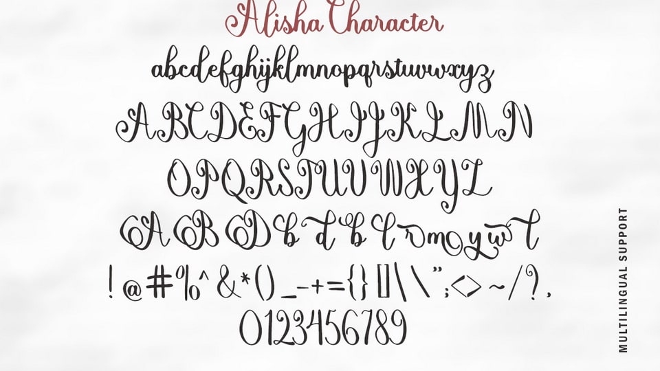 Alishan Script Font