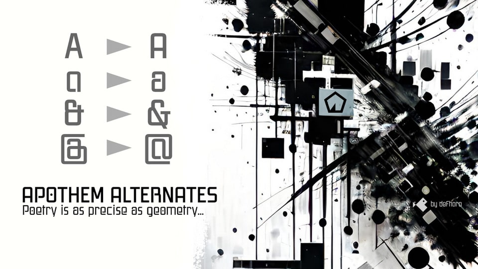 Apothem Font