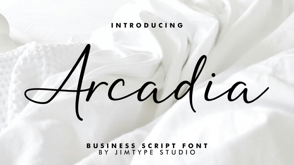 Arcadia Font