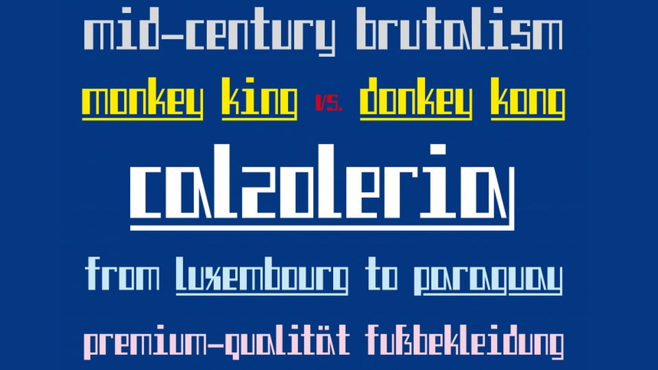 Calzoleria Font