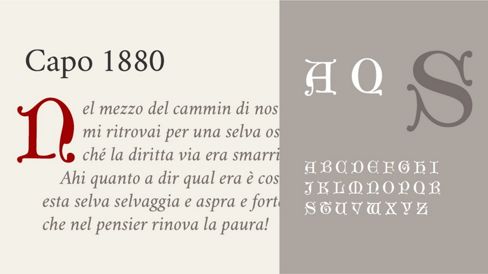 Capo 1880 Font