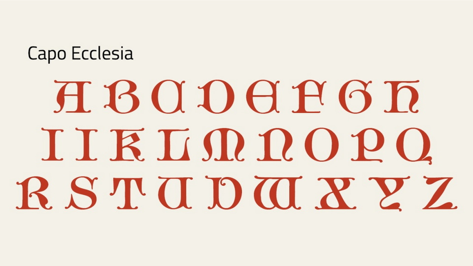 Capo Ecclesia Font