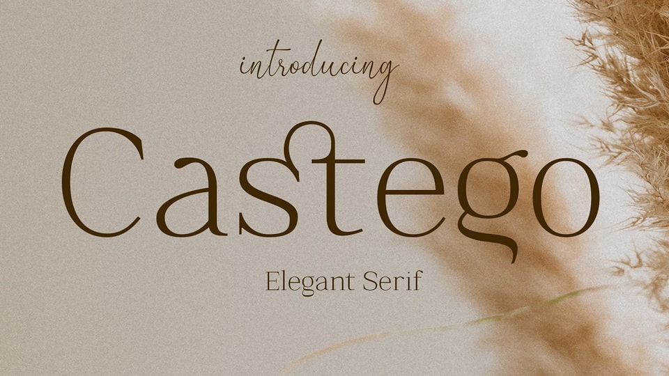 Castego Font