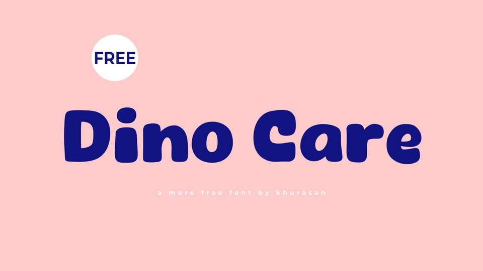 Dino Care Font