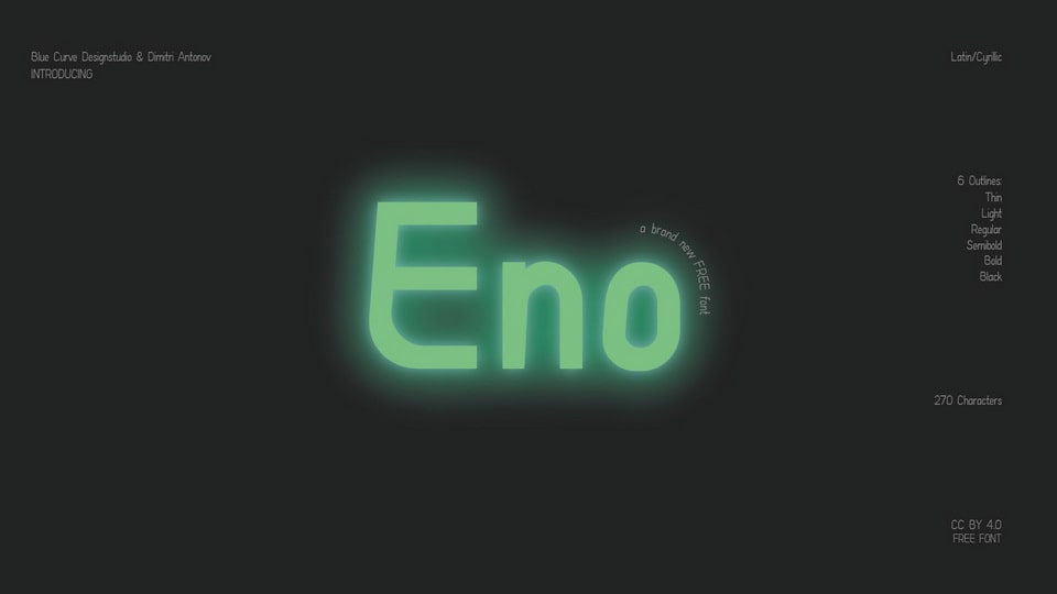 Eno Typeface