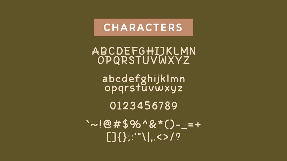 Friend Info Font