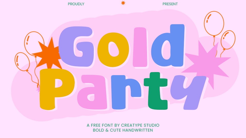 Gold Party Font
