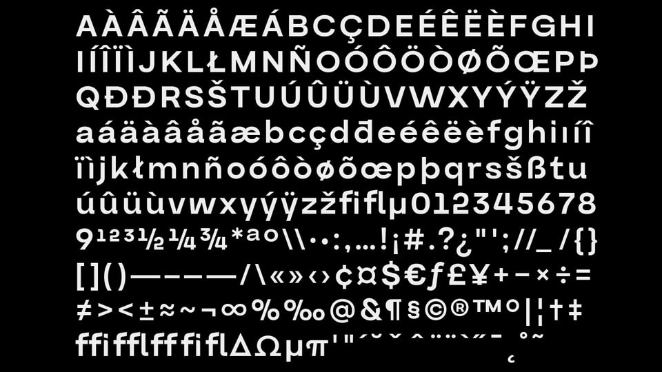 Guton Typeface