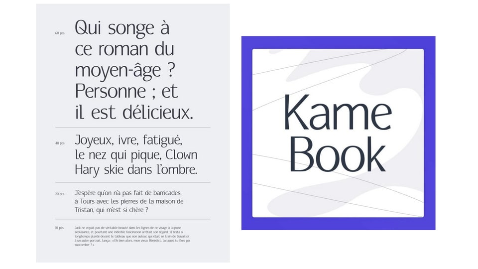 Kame Font