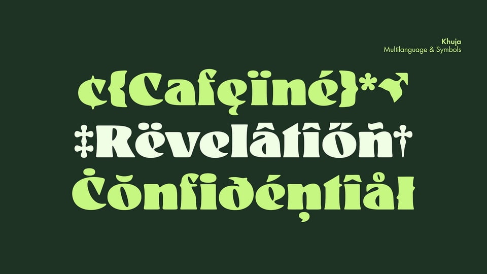 Khuja Smooth Font