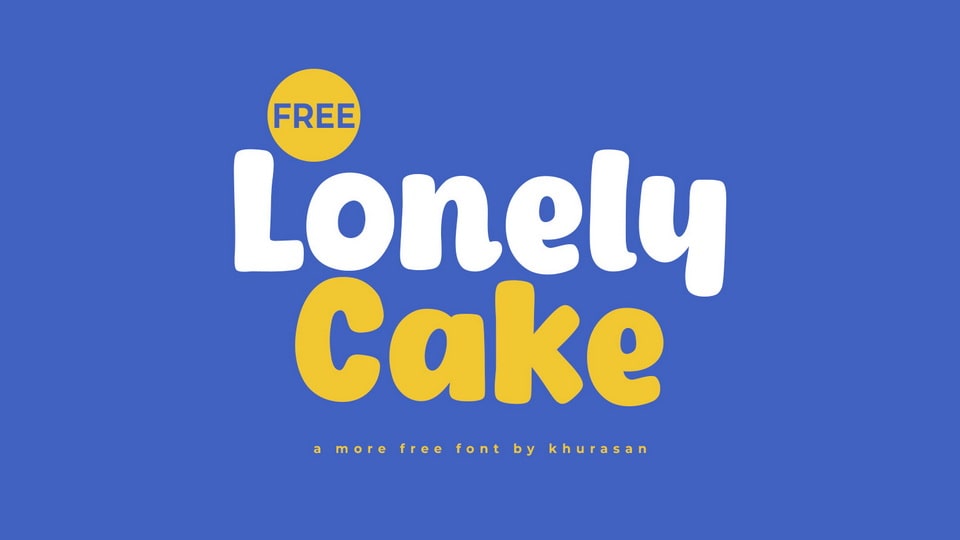 Lonely Cake Font