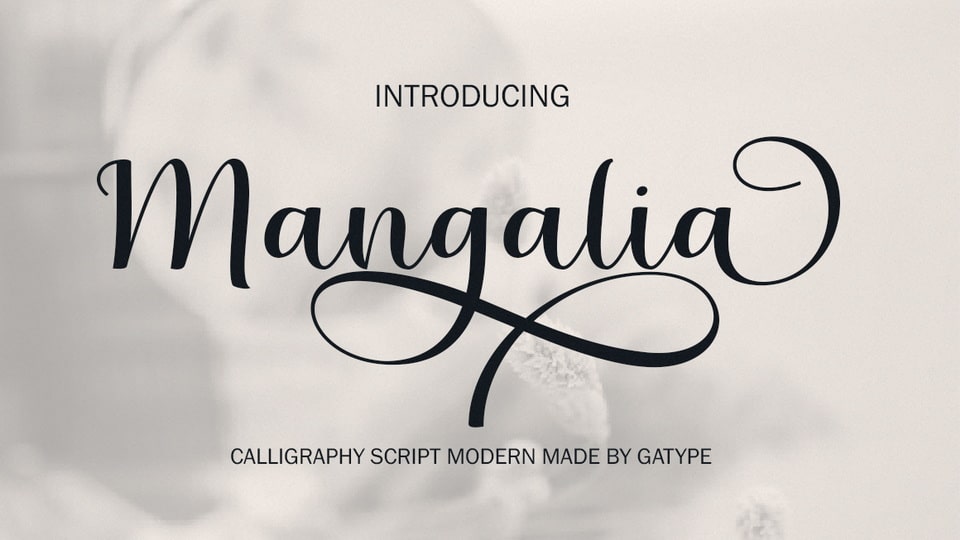 Manggalia Font