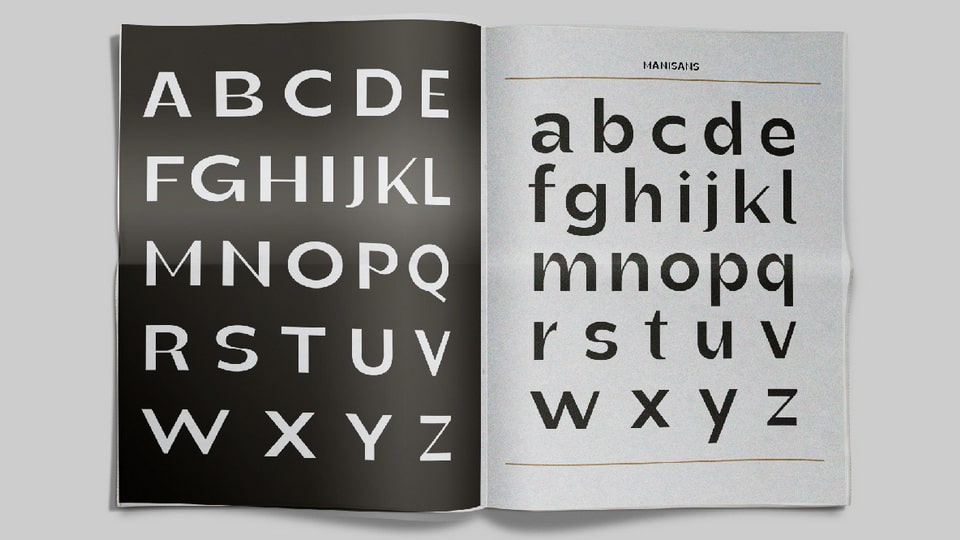 Manisans Typeface