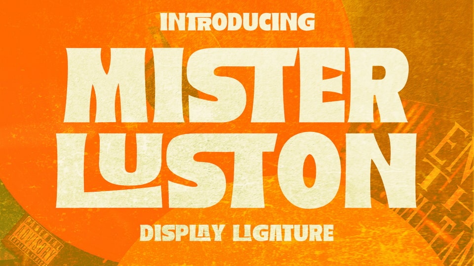 Mister Luston Font