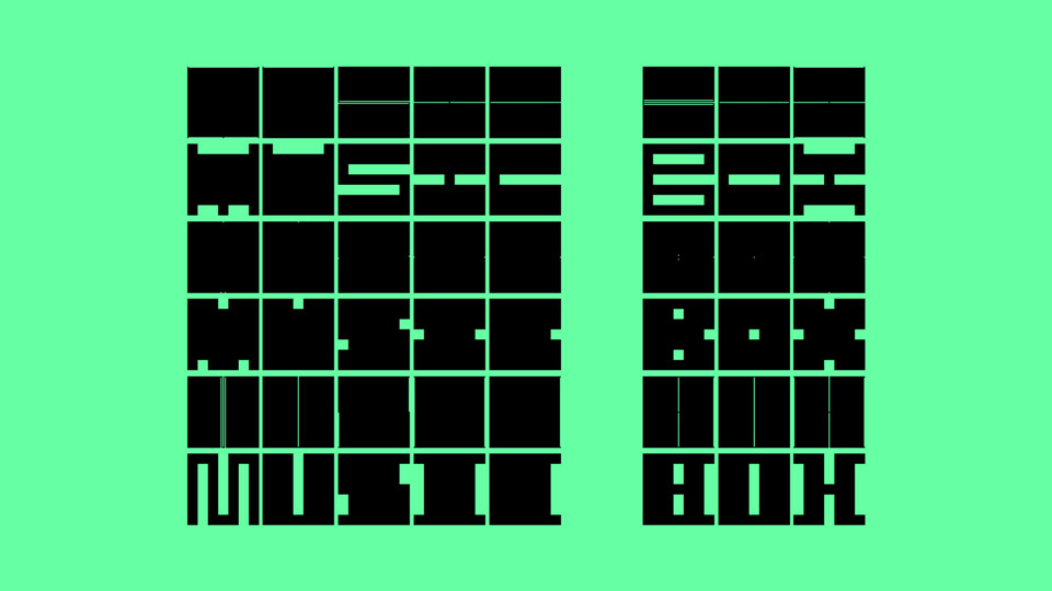 Music Box Font