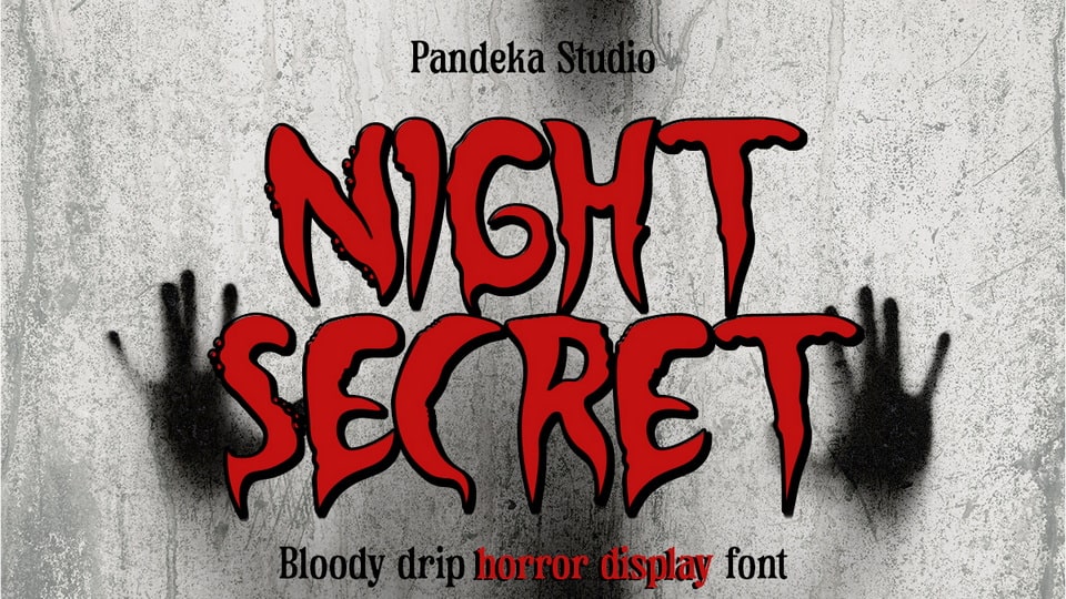 Night Secret Font