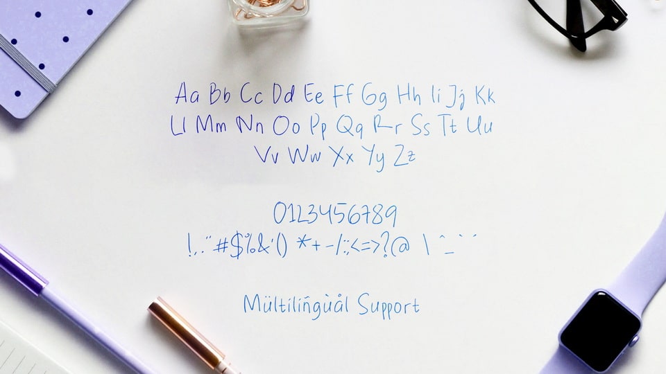 Note Saia Font