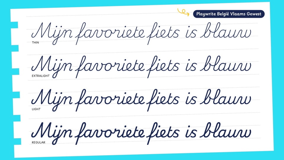 Playwrite België Font