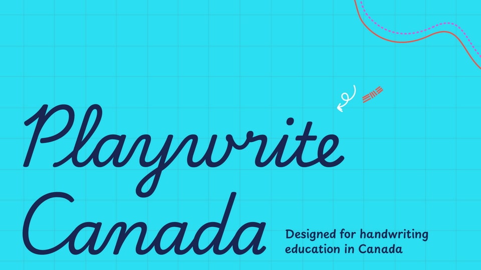 Playwrite Canada Font