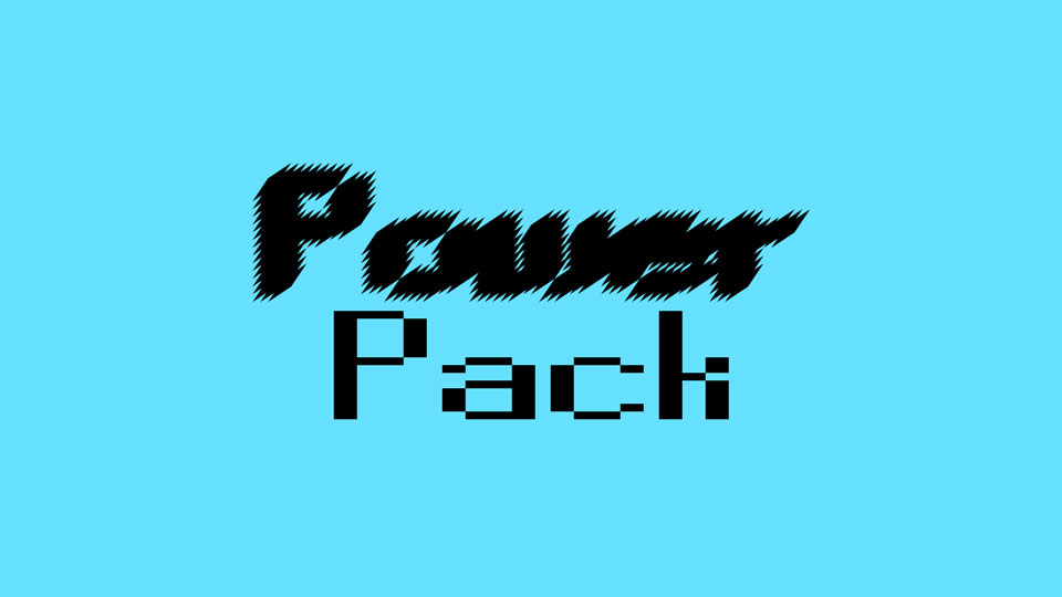 Power Pack Font
