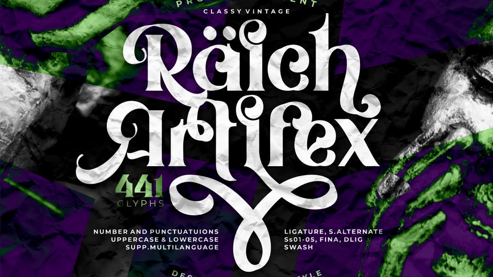 Raich Artifex Font