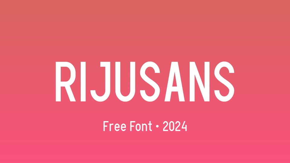 Rijusans Font