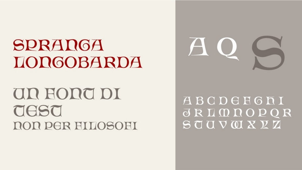 Spranga Longobarda Font