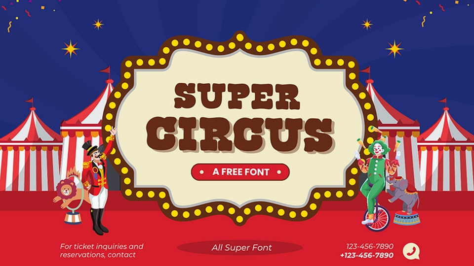 Super Circus Font