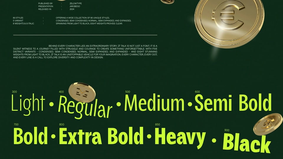 ZT Talk Font