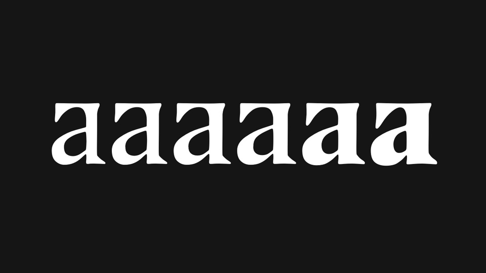 Blue Ocean Typeface