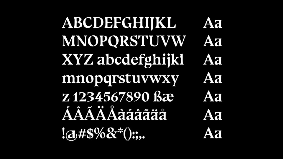 Blue Ocean Typeface
