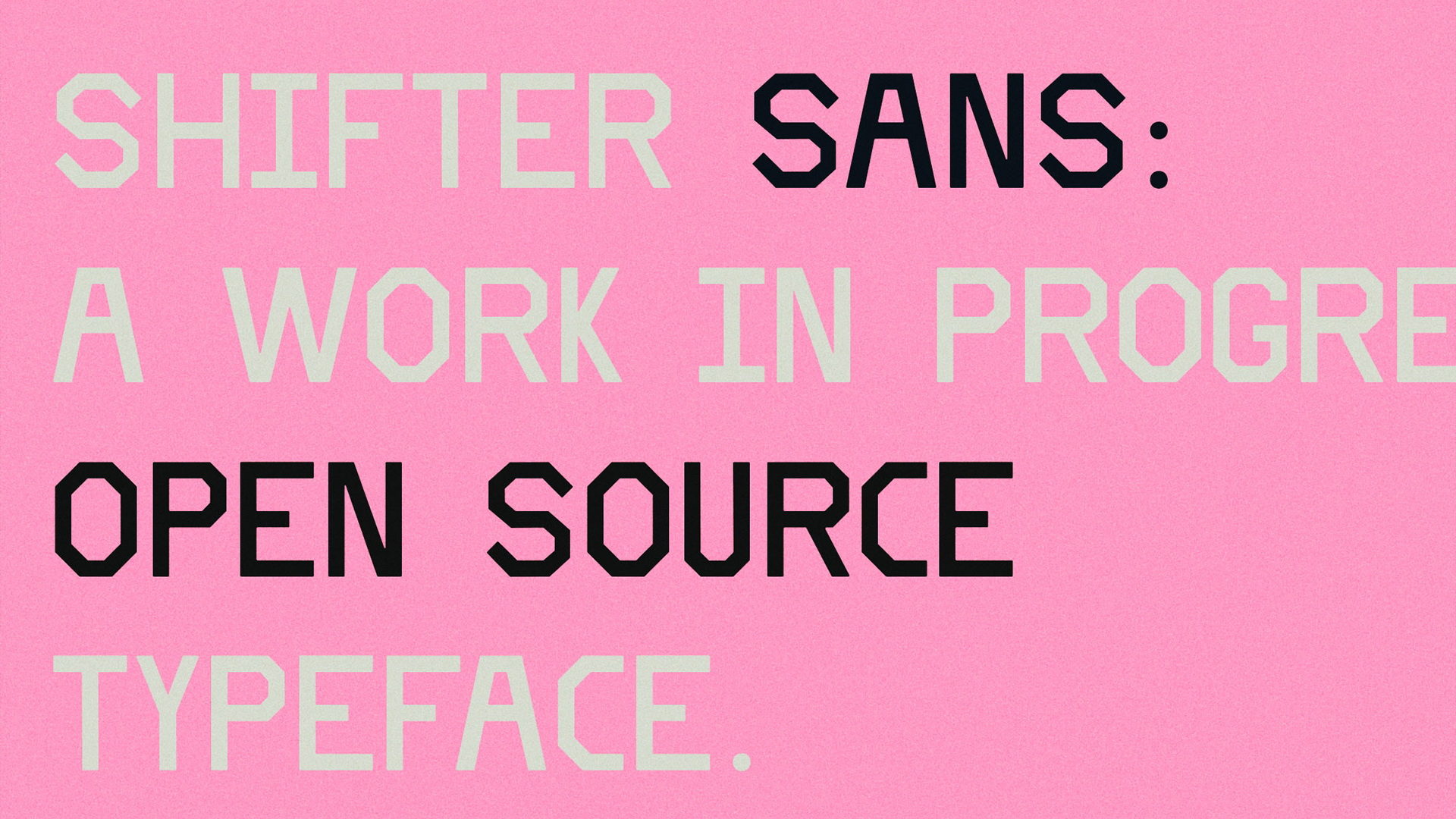 Shifter Sans Font