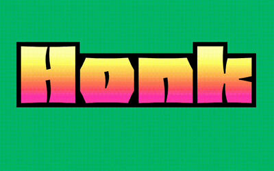 Honk Typeface