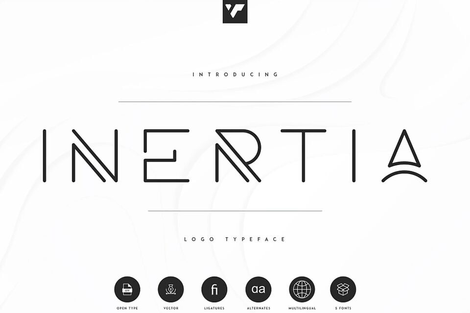 Inertia Font