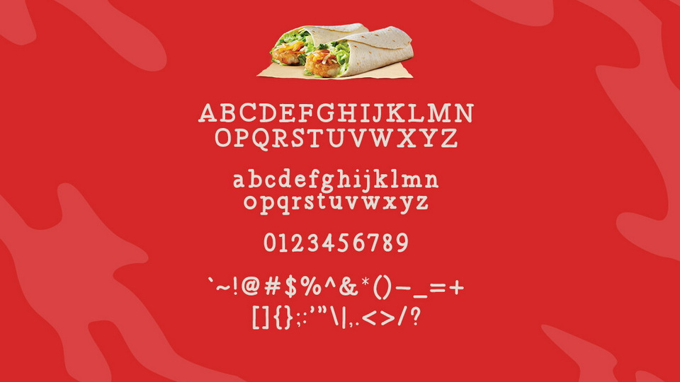 Spicy Taquito Font