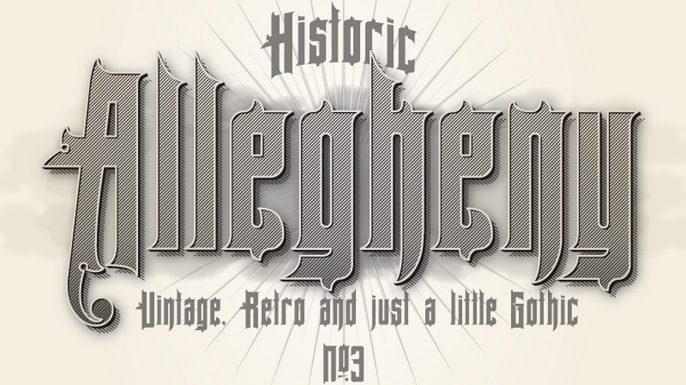 Allegheny Font
