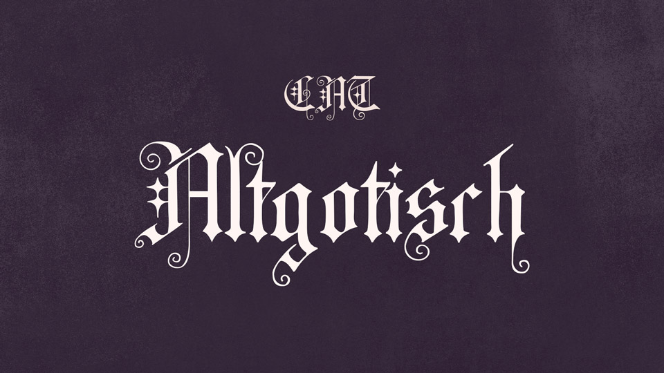 Altgotisch Font
