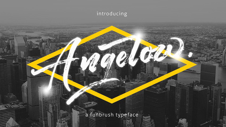 Angelow Script Font