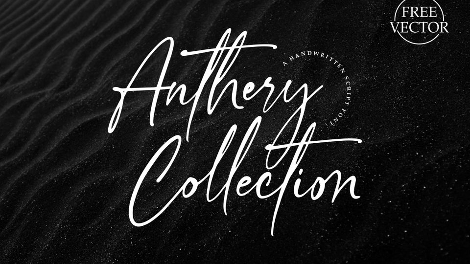 Anthery Collection Font