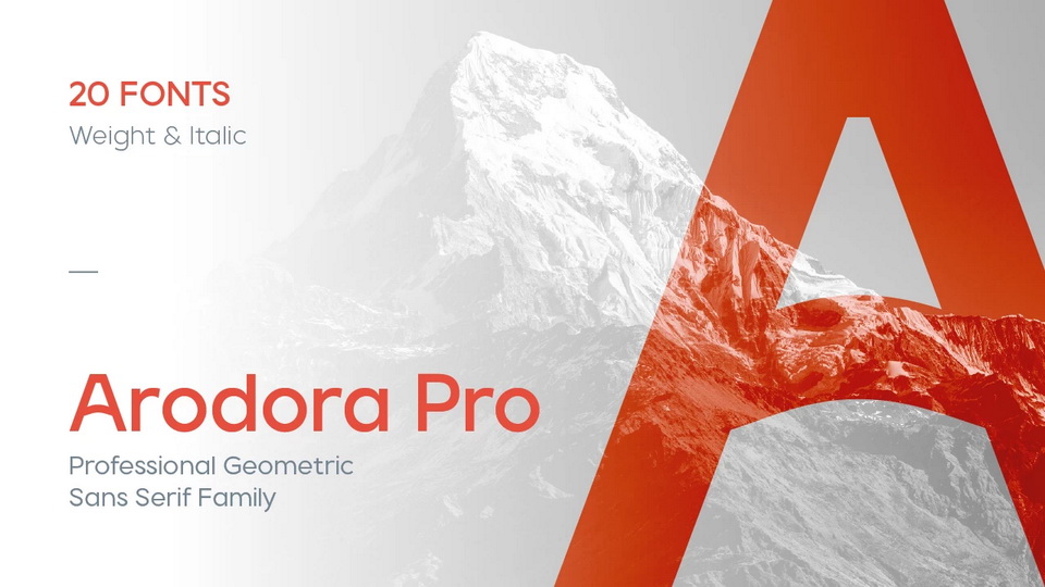 Arodora Pro Font