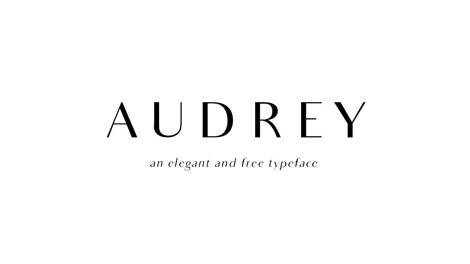 Audrey Typeface