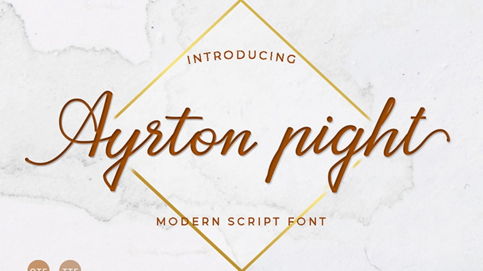 Ayrton Pight Font