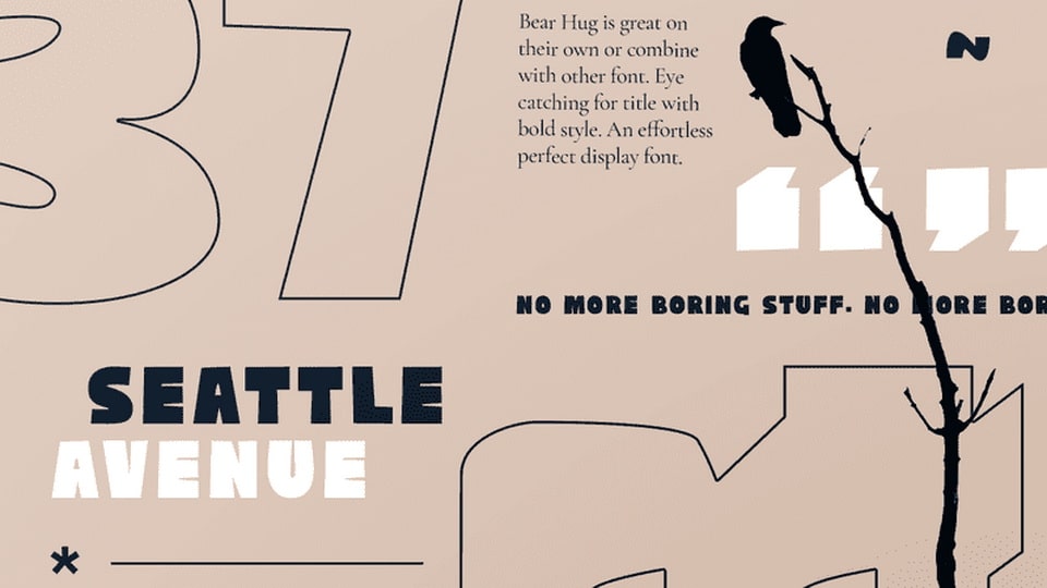 Bear Hug Font
