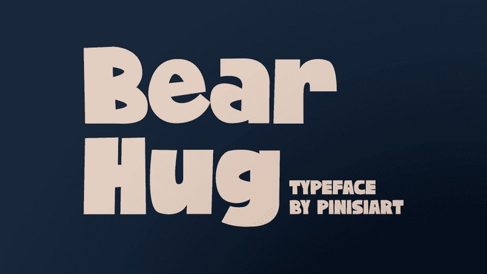 Bear Hug Font