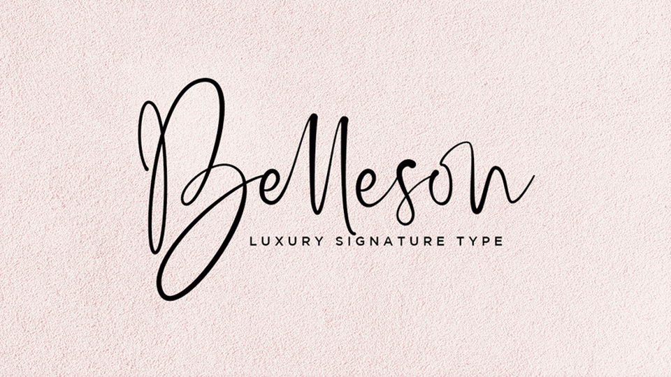 Belleson Script