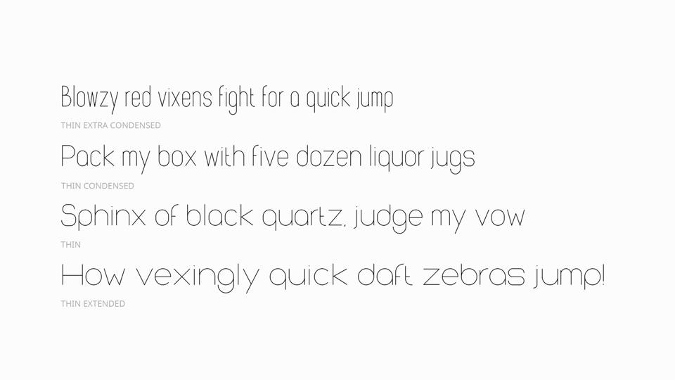 Benzinova Typeface
