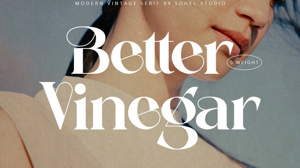 Better Vinegar Font