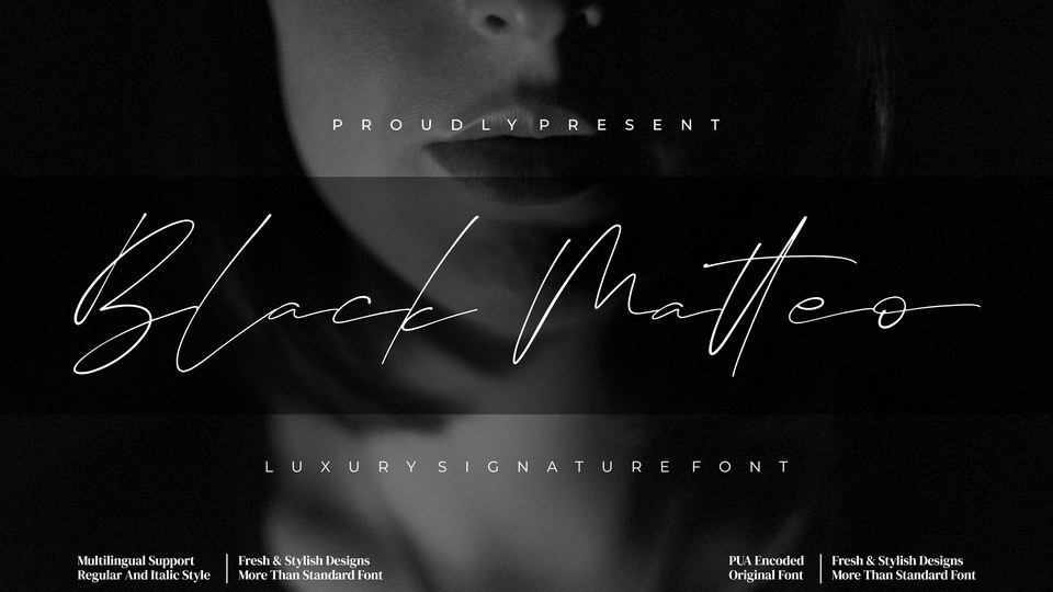Black Matteo Font