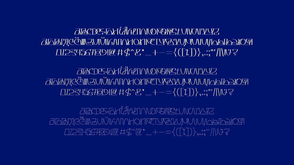 Borntod Typeface