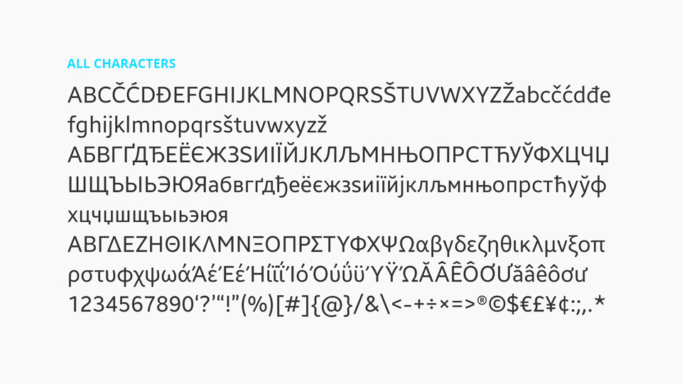 Breeze Sans Font Family